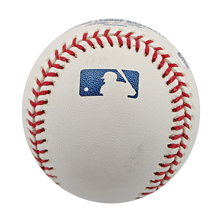 Luis Sojo New York Yankees Autographed OMLB Baseball JSA COA