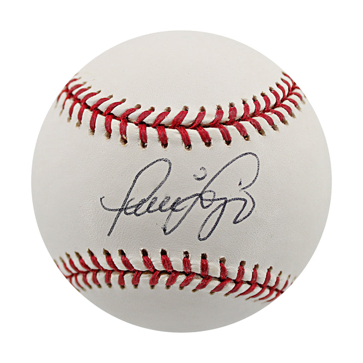 Luis Sojo New York Yankees Autographed OMLB Baseball JSA COA
