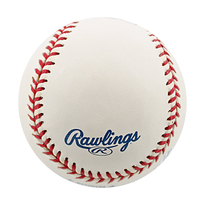 Luis Sojo New York Yankees Autographed OMLB Baseball JSA COA