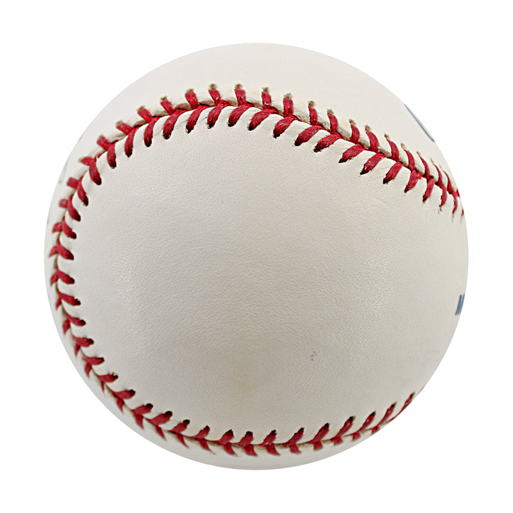 Luis Sojo New York Yankees Autographed OMLB Baseball JSA COA