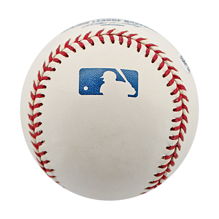 Luis Sojo New York Yankees Autographed OMLB Baseball JSA COA