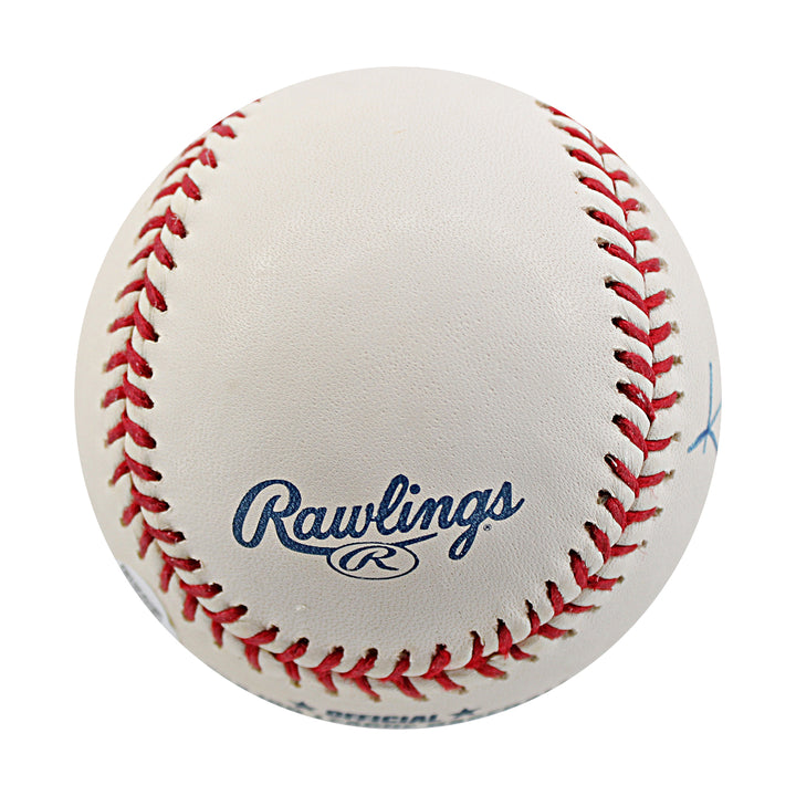 Kevin Youkilis Boston Red Sox Autographed OMLB Baseball JSA COA