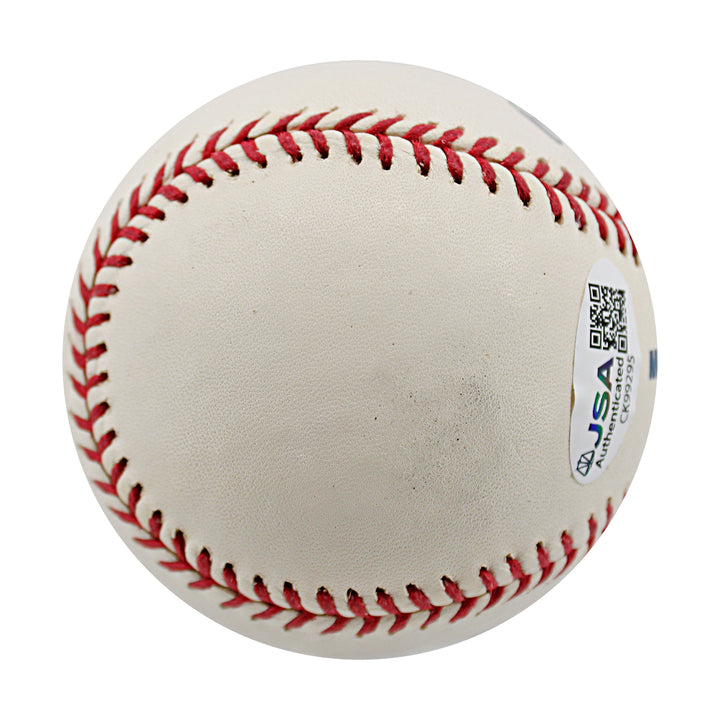 Kevin Youkilis Boston Red Sox Autographed OMLB Baseball JSA COA