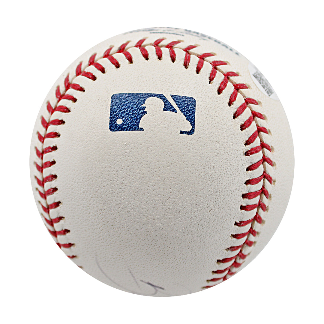 Bobby Abreu Yankees Angels Autographed OMLB Baseball JSA COA-1