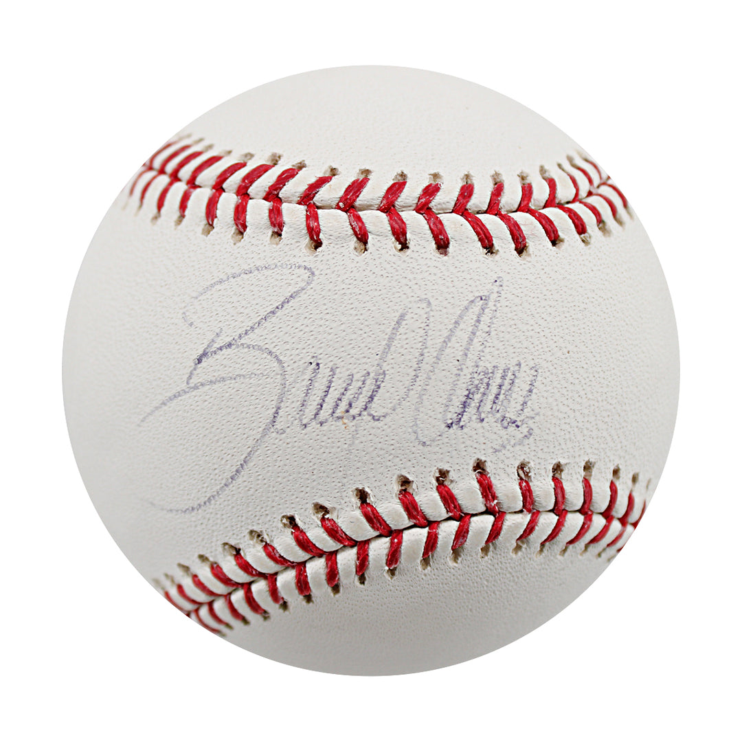 Bobby Abreu Yankees Angels Autographed OMLB Baseball JSA COA-3