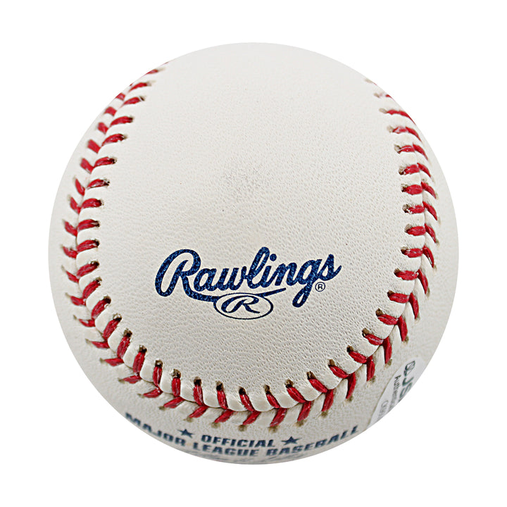 Bobby Abreu Yankees Angels Autographed OMLB Baseball JSA COA-3