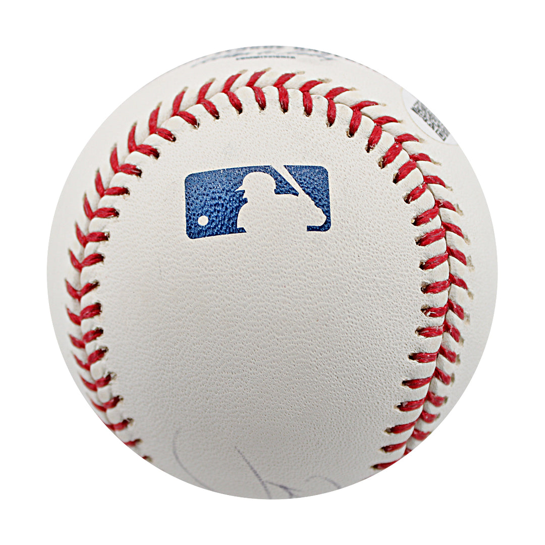 Bobby Abreu Yankees Angels Autographed OMLB Baseball JSA COA-3