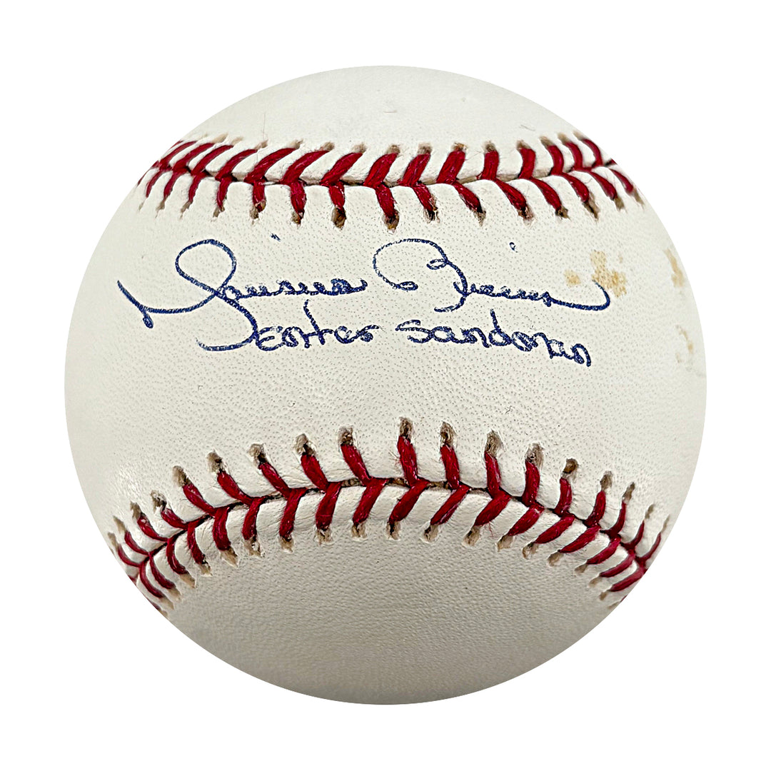Mariano Rivera New York Yankees Autographed Inscribed OMLB Baseball CX Auth