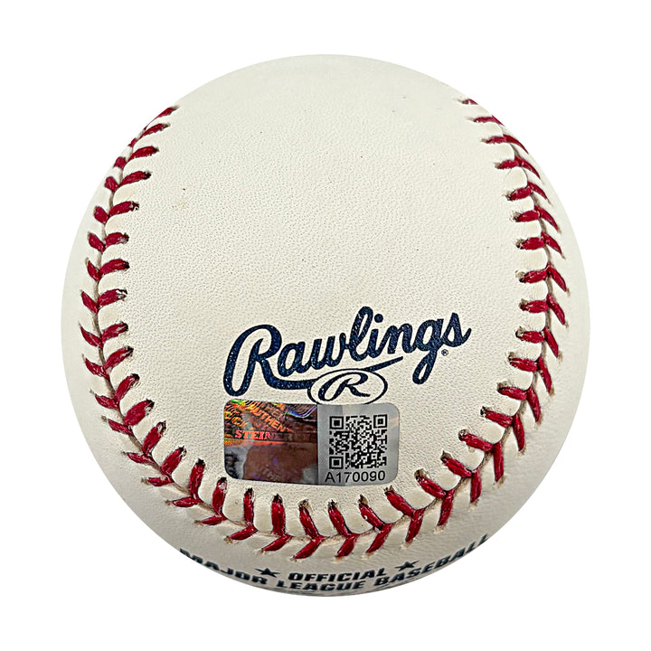 Mariano Rivera New York Yankees Autographed 602 Save Logo Baseball CX Auth