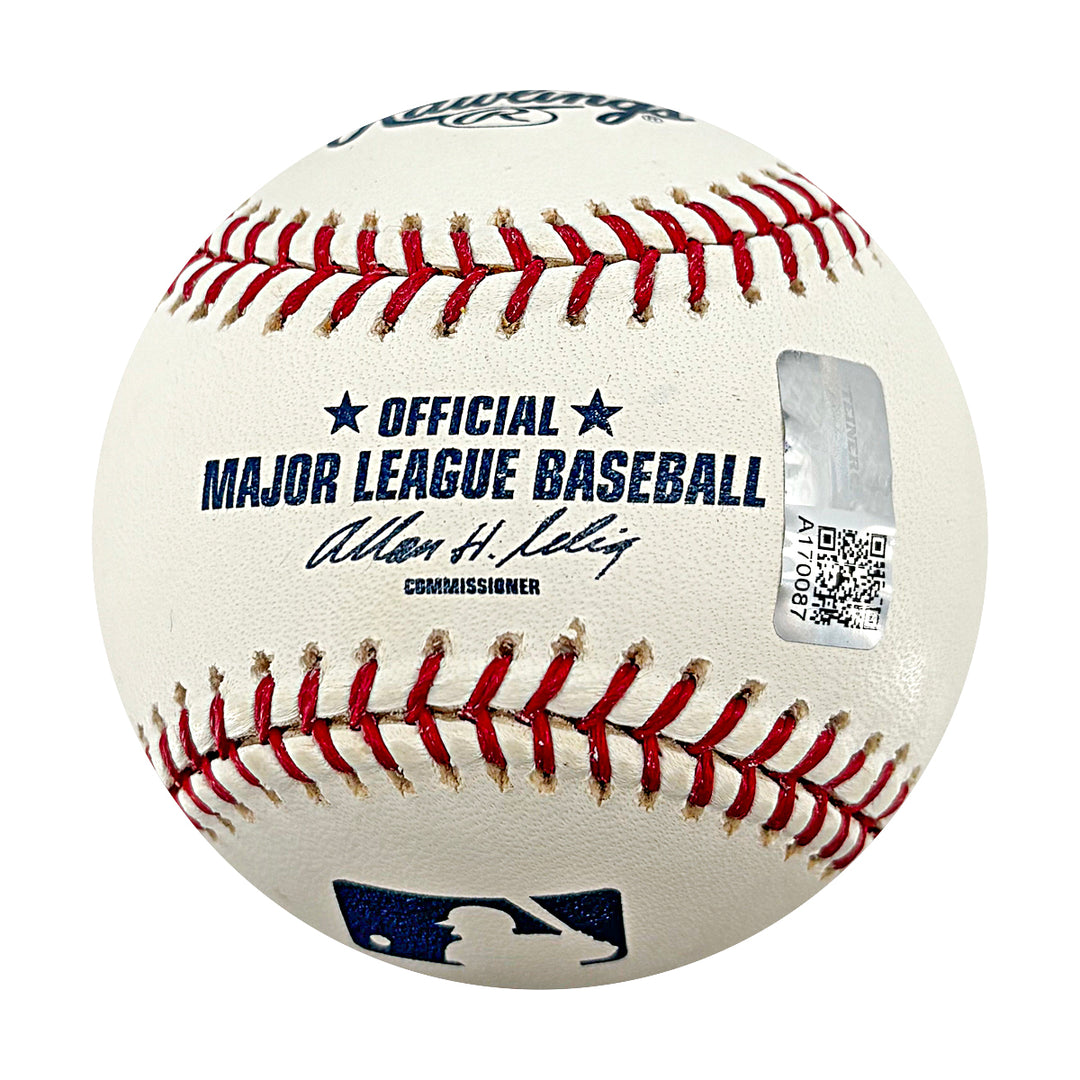 Mariano Rivera New York Yankees Autographed Inscribed OMLB Baseball CX Auth