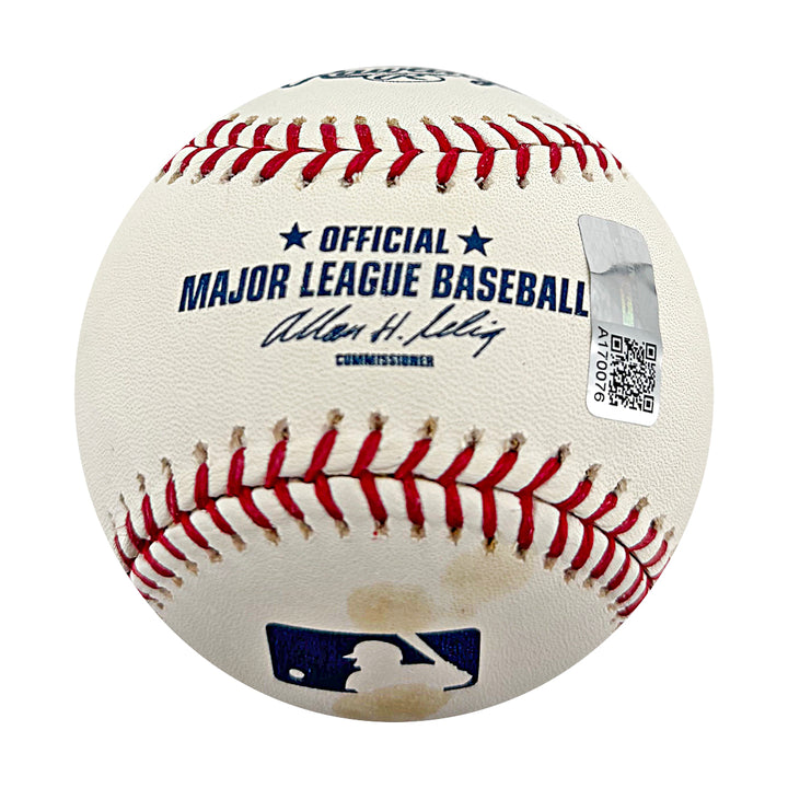 Mariano Rivera New York Yankees Autographed OMLB Baseball CX Auth