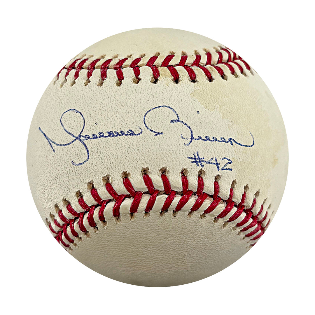 Mariano Rivera New York Yankees Autographed Inscribed OMLB Baseball CX Auth