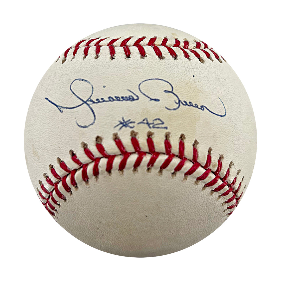 Mariano Rivera New York Yankees Autographed Inscribed OMLB Baseball CX Auth