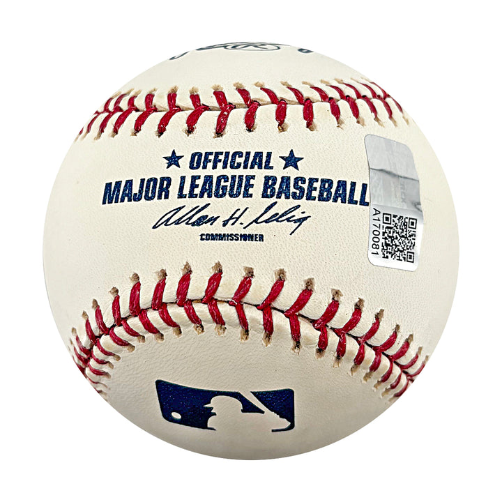 Mariano Rivera New York Yankees Autographed Inscribed OMLB Baseball CX Auth