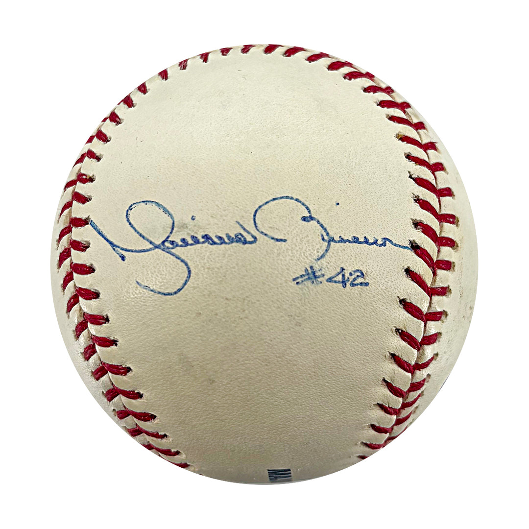 Mariano Rivera New York Yankees Autographed OMLB Baseball CX Auth