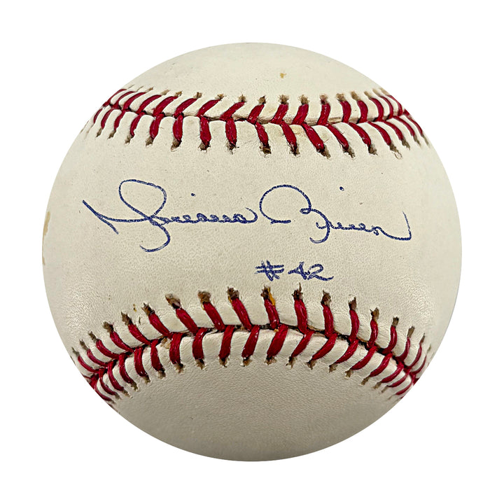 Mariano Rivera New York Yankees Autographed Inscribed OMLB Baseball CX Auth