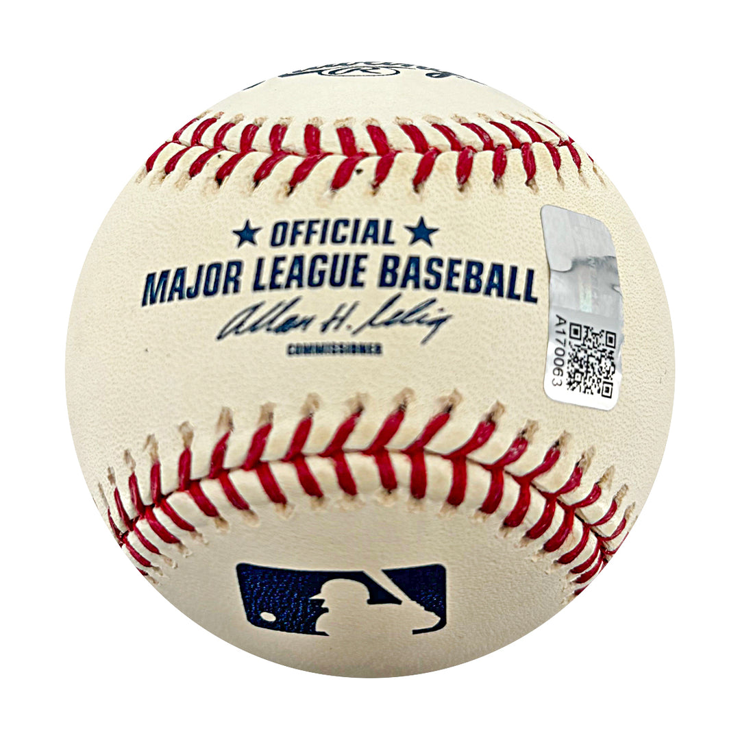 Mariano Rivera New York Yankees Autographed OMLB Baseball CX Auth