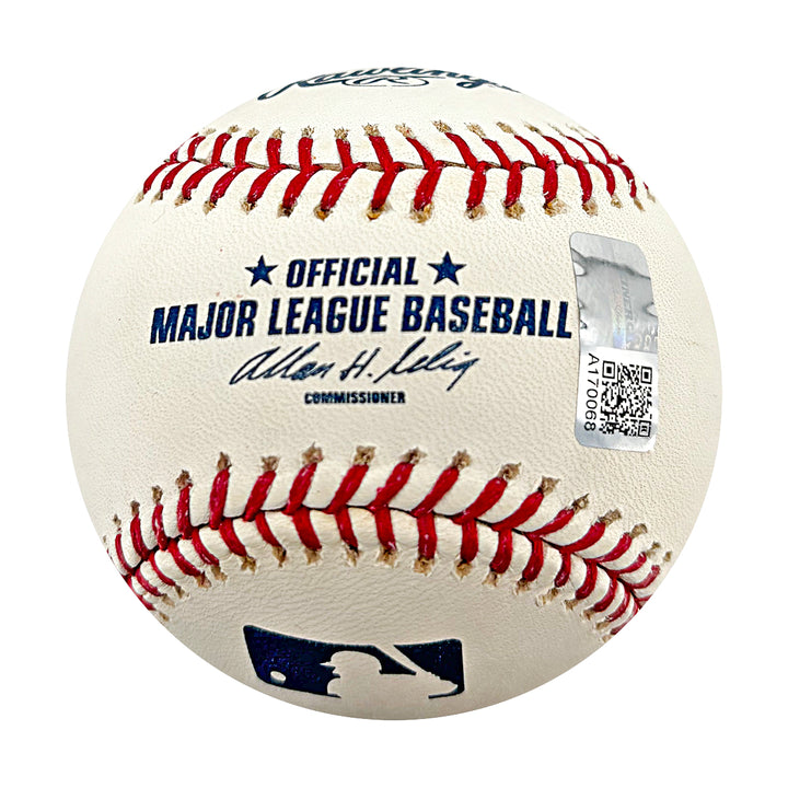 Mariano Rivera New York Yankees Autographed OMLB Baseball CX Auth