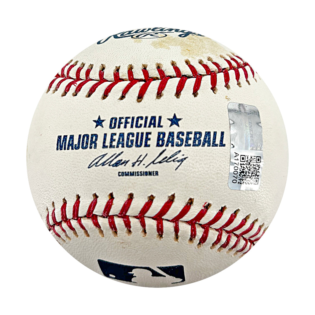 Mariano Rivera New York Yankees Autographed OMLB Baseball CX Auth