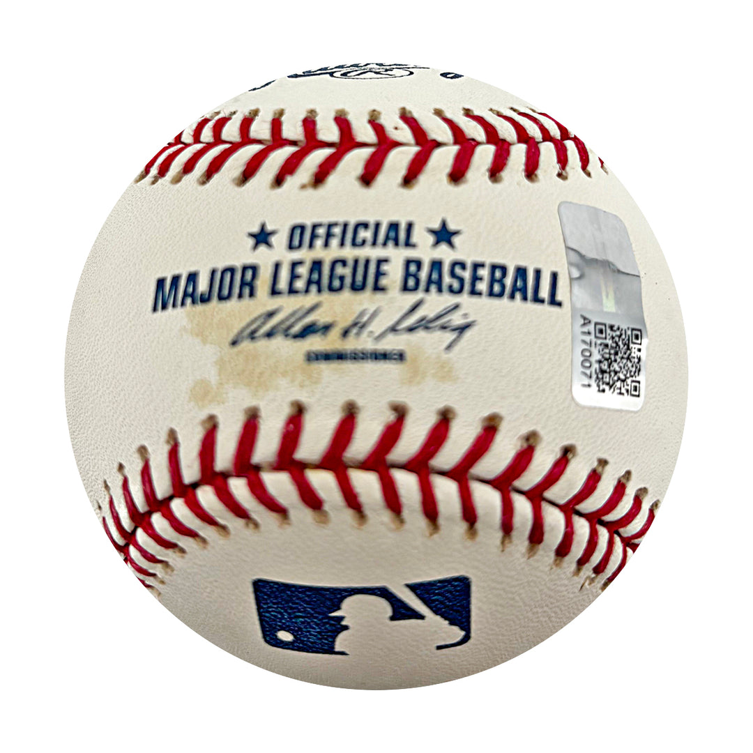 Mariano Rivera New York Yankees Autographed OMLB Baseball CX Auth
