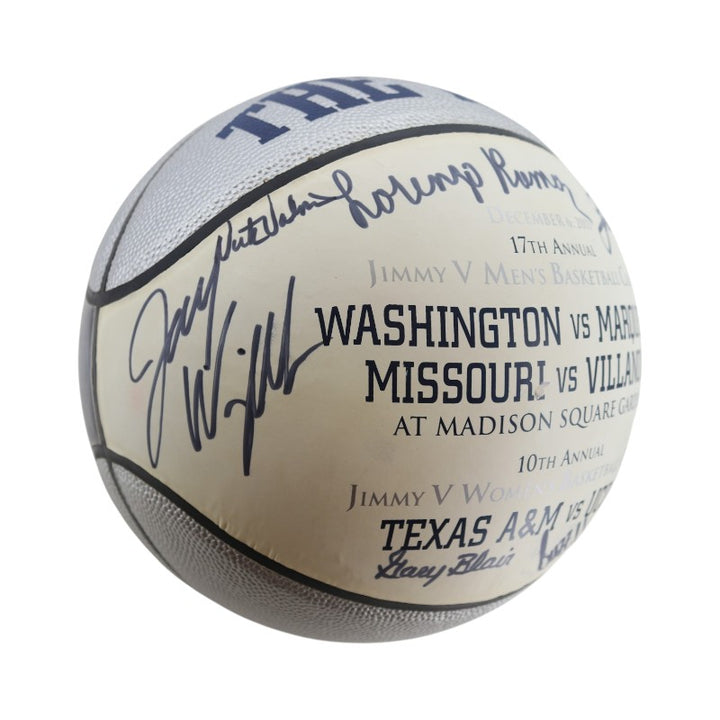 Blair Villanova Wildcats Multi Signed 7 Autos Jimmy V Men's Basketball JSA COA