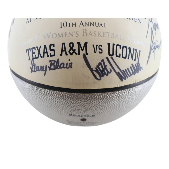 Blair Villanova Wildcats Multi Signed 7 Autos Jimmy V Men's Basketball JSA COA