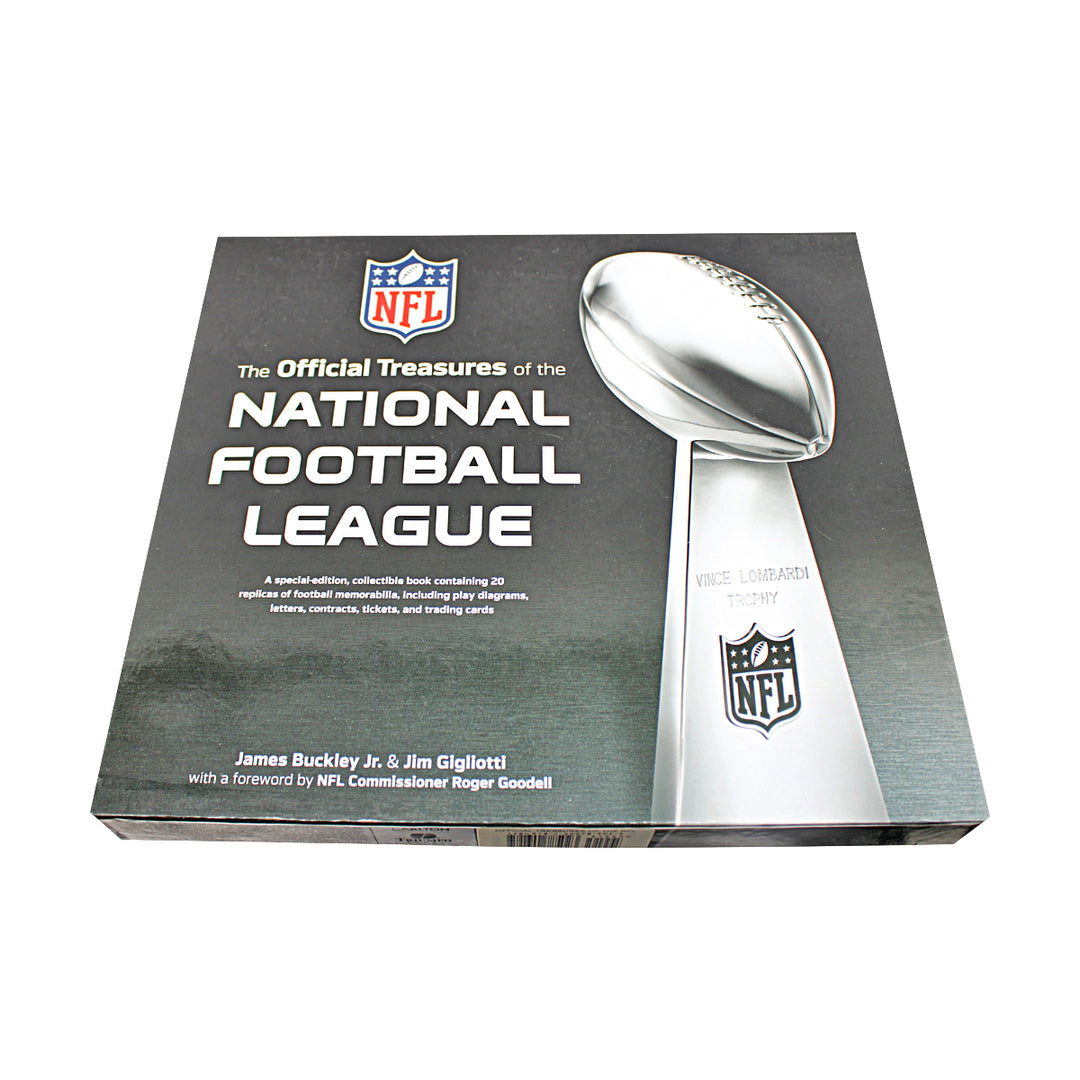 The Official Treasures of the NFL by James Buckley Jr. & Jim Gigliotti Book
