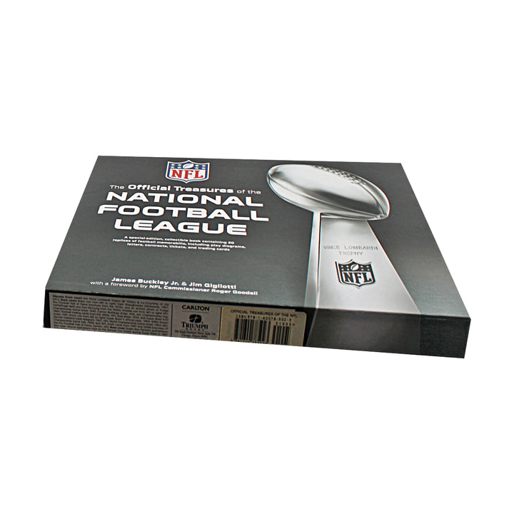 The Official Treasures of the NFL by James Buckley Jr. & Jim Gigliotti Book
