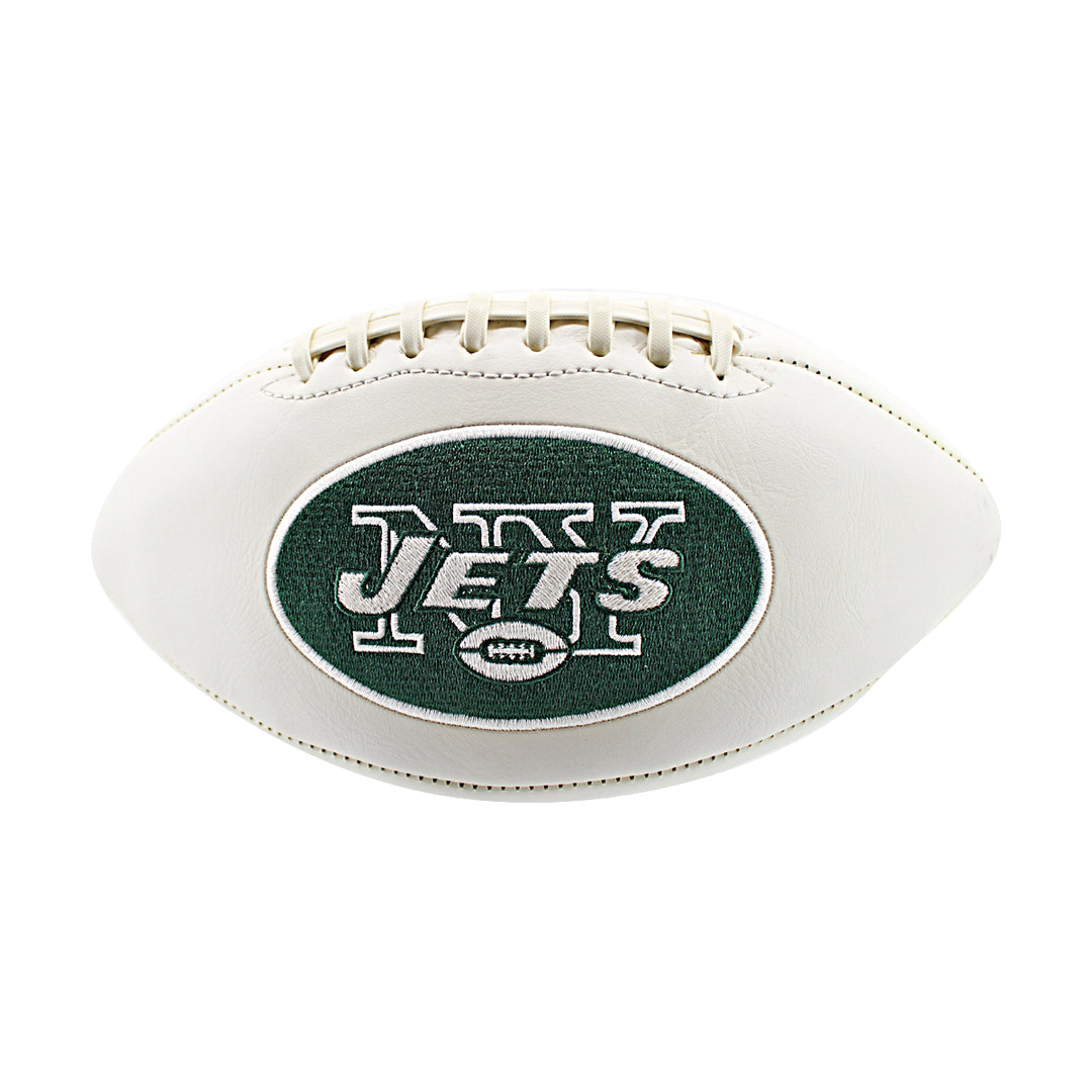 Brandon Marshall New York Jets Autographed White Panel Football NY Jets COA