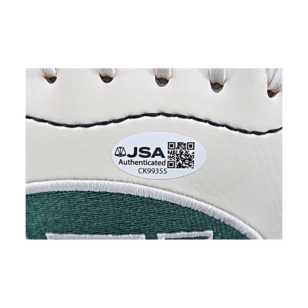Eric Decker New York Jets Autographed White Panel Football JSA COA
