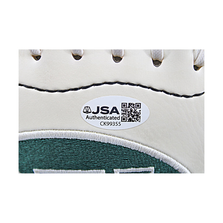 Eric Decker New York Jets Autographed White Panel Football JSA COA