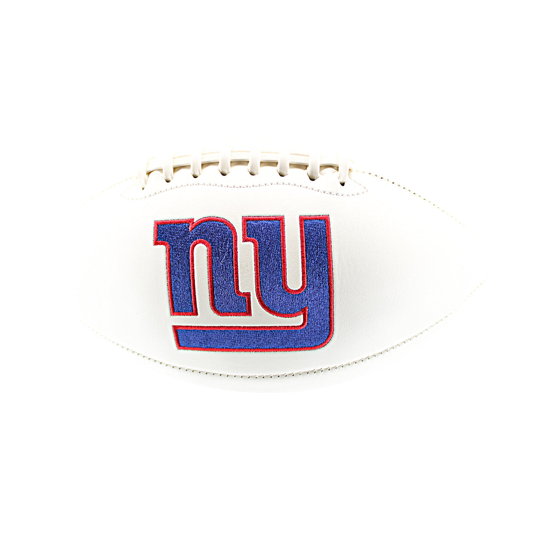 Saquon Barkley New York Giants Autographed White Panel Football JSA COA