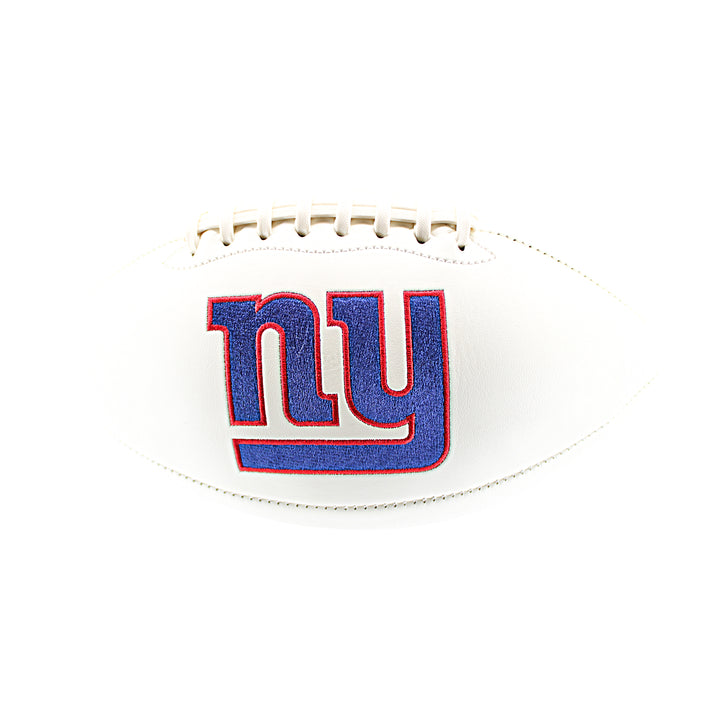 Saquon Barkley New York Giants Autographed White Panel Football JSA COA