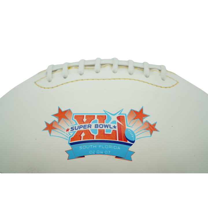 Indianapolis Colts vs.Chicago Bears Championship 2.4.07 White Panel Football 