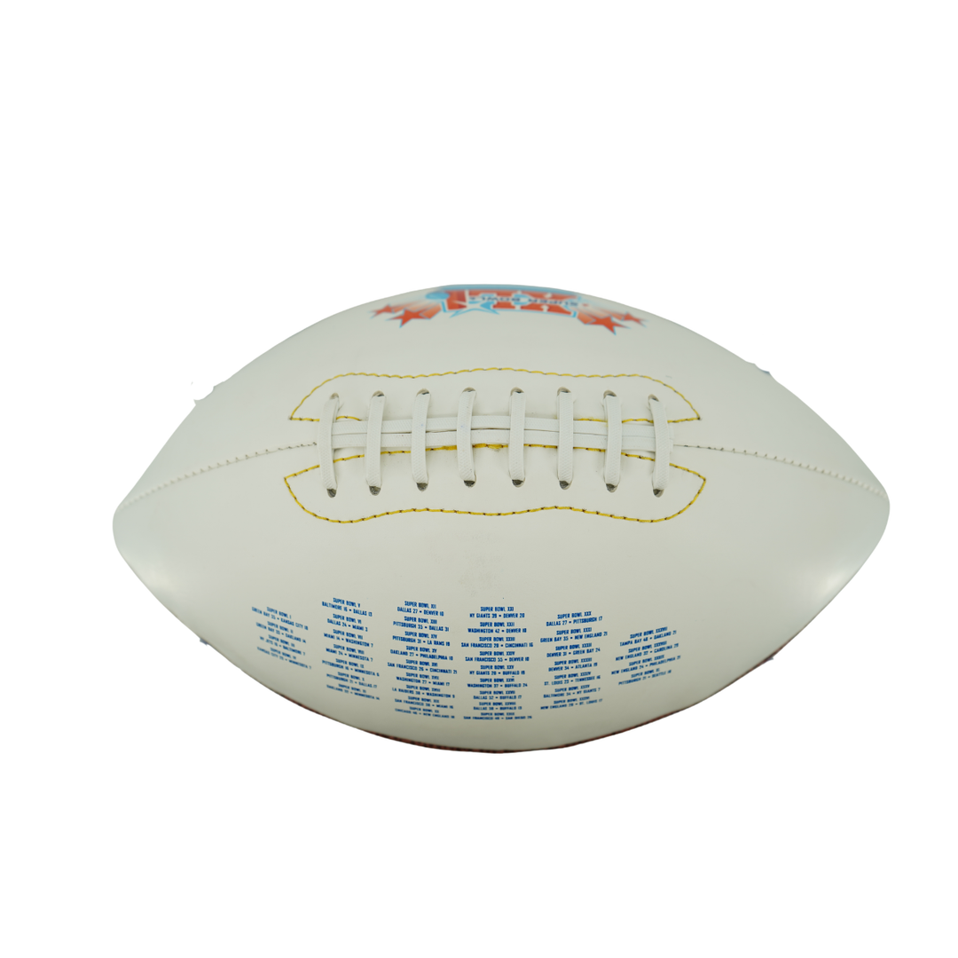 Indianapolis Colts vs.Chicago Bears Championship 2.4.07 White Panel Football 