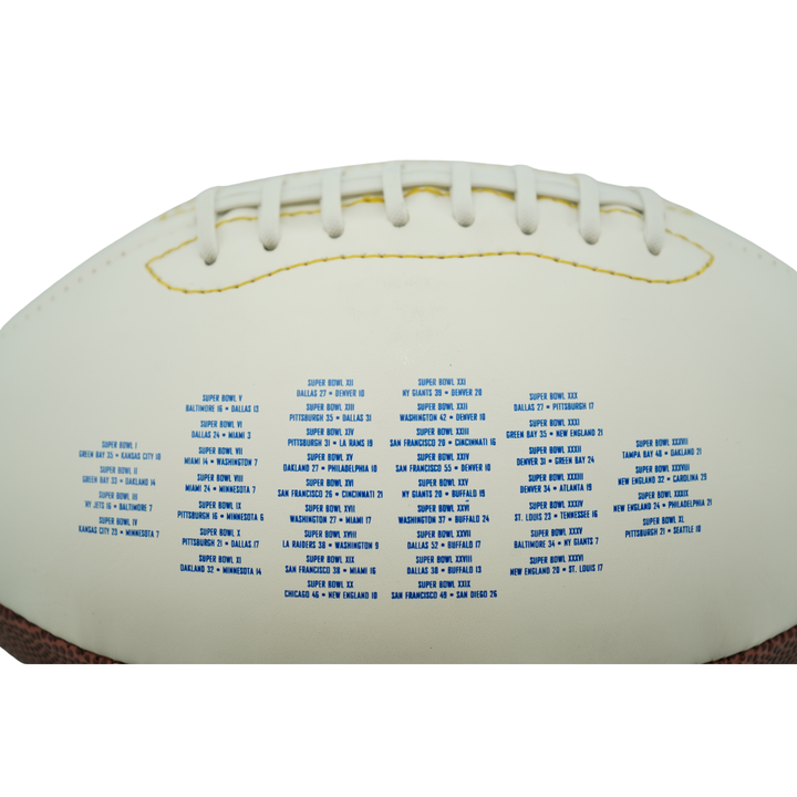 Indianapolis Colts vs.Chicago Bears Championship 2.4.07 White Panel Football 