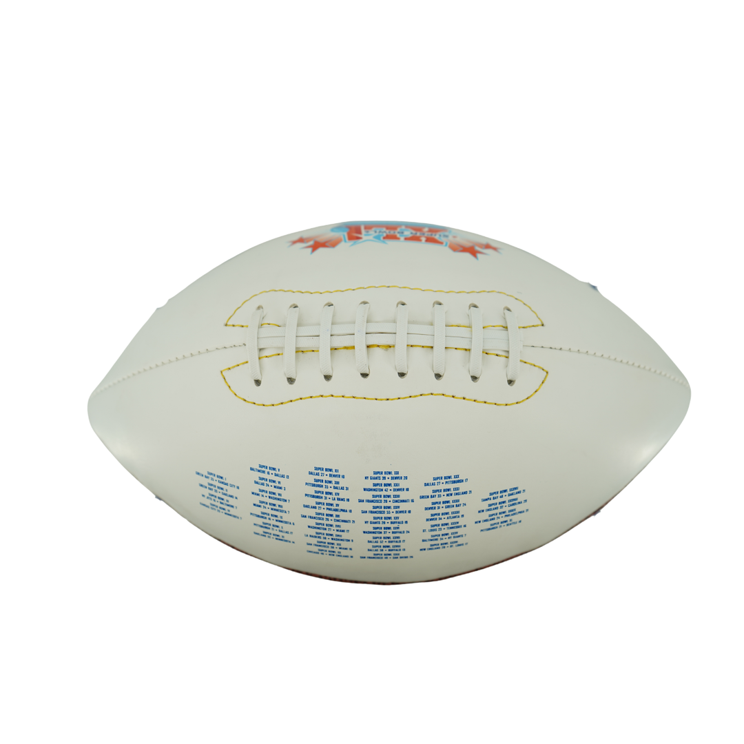 Indianapolis Colts vs.Chicago Bears Championship 2.4.07 White Panel Football 