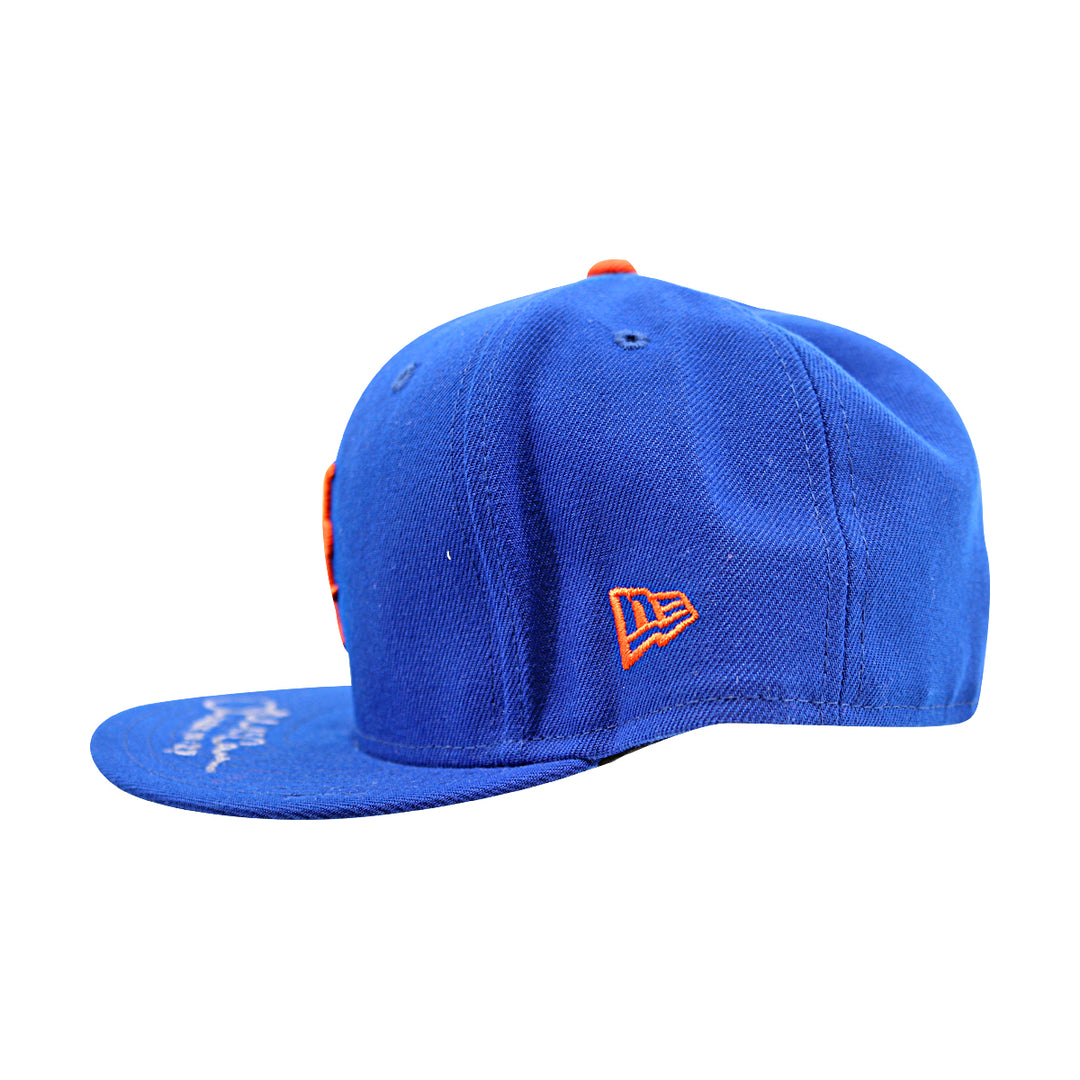 James McCann New York Mets Autographed Inscribed New Era Baseball Hat MLB Auth