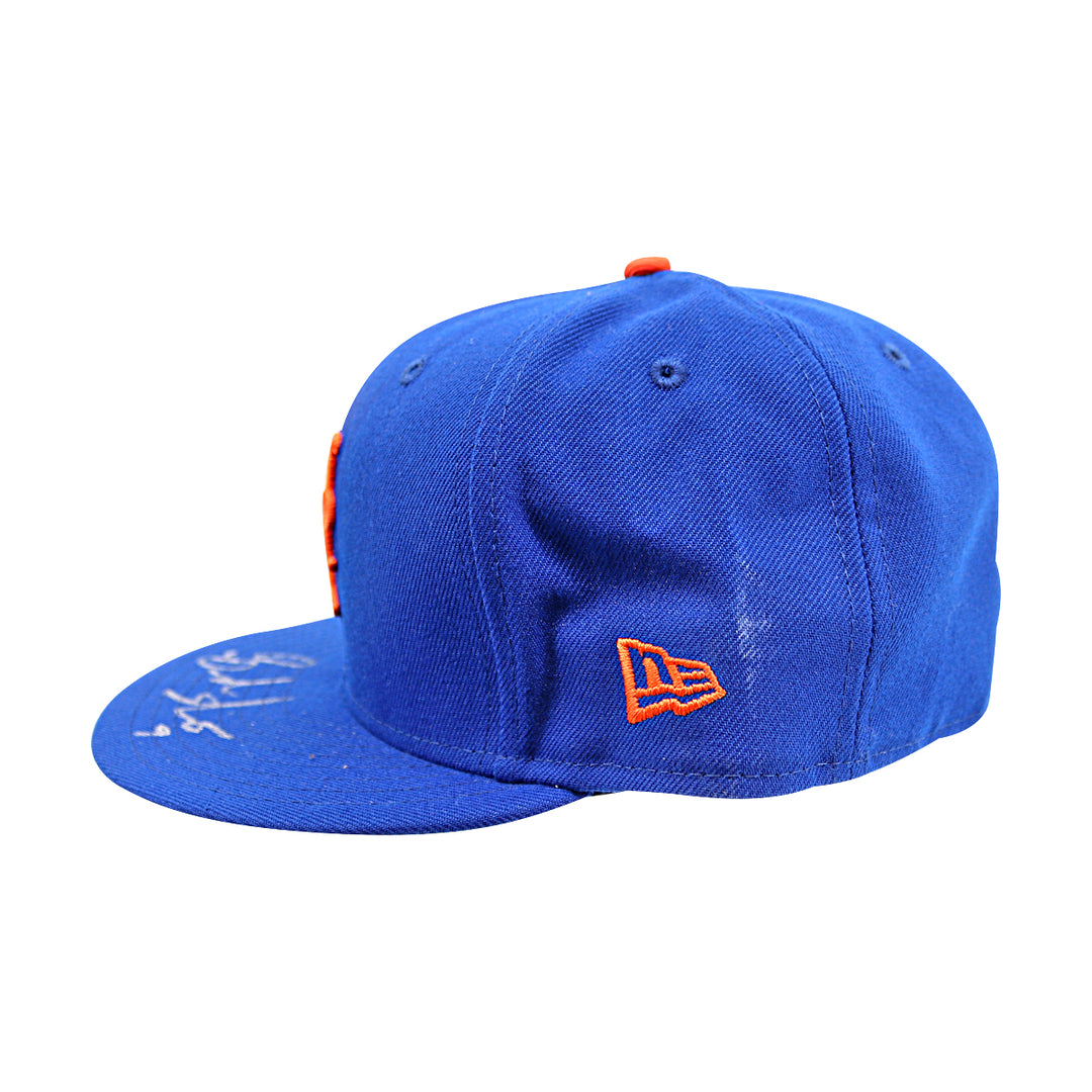 Brandon Nimmo New York Mets Autographed New Era Baseball Hat MLB Auth
