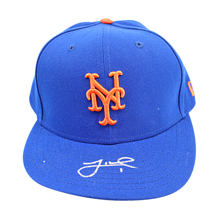 Jeff McNeil New York Mets Autographed New Era Baseball Hat MLB Auth