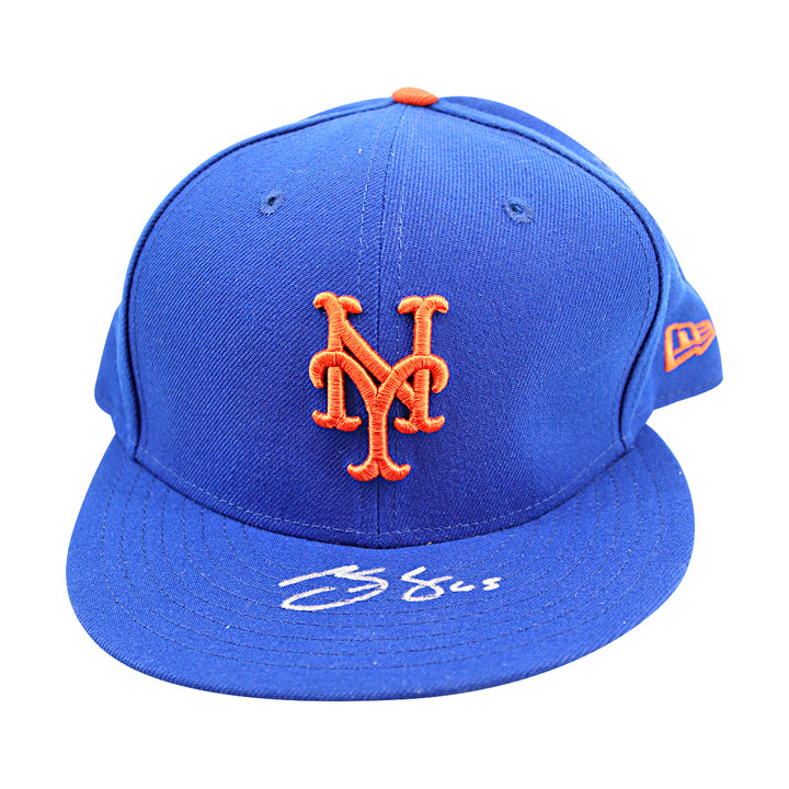 Trevor May New York Mets Autographed New Era Baseball Hat MLB Auth