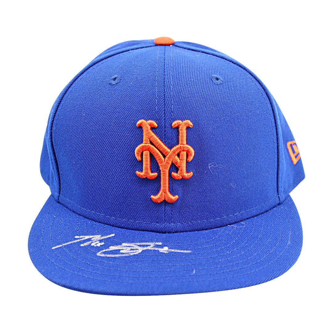 Max Scherzer New York Mets Autographed New Era Baseball Hat MLB Auth