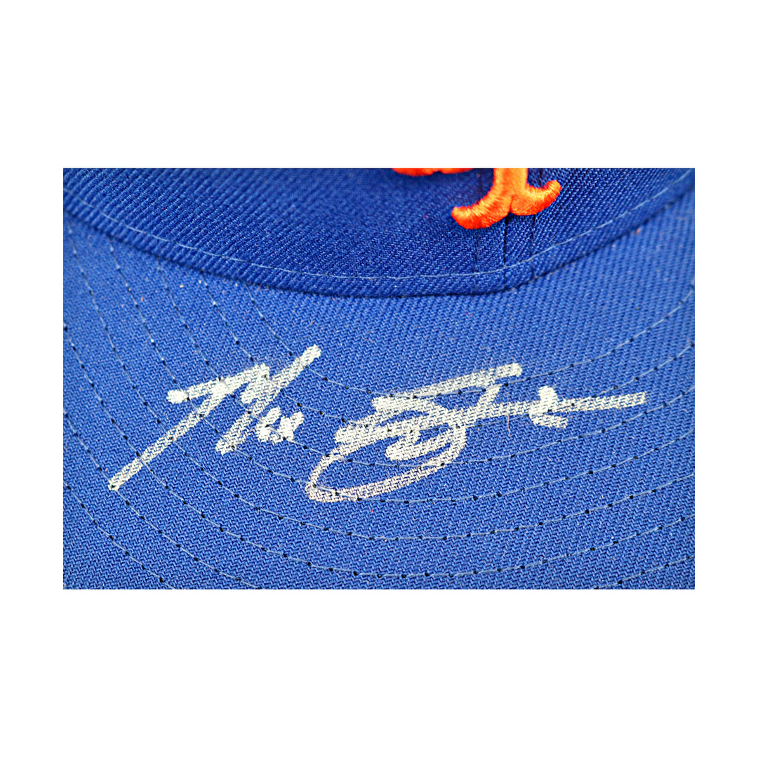 Max Scherzer New York Mets Autographed New Era Baseball Hat MLB Auth