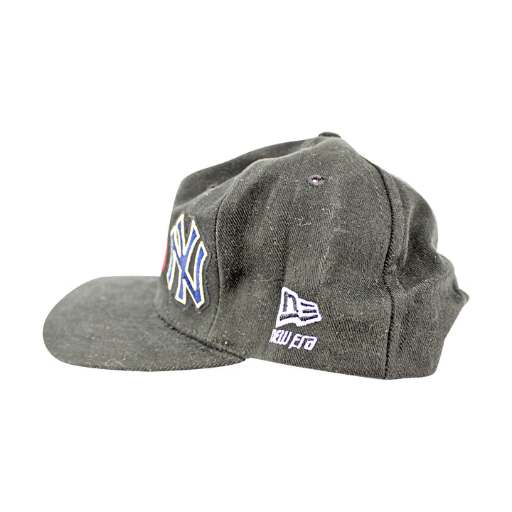 New York Yankees 1998 World Series Champions Adjustable Black New Era Hat