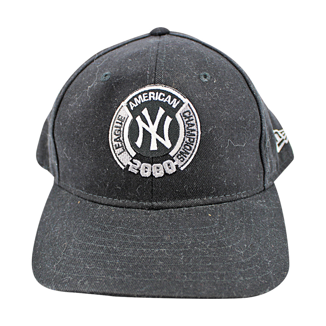 New York Yankees 2000 National League Champions Adjustable Black New Era Hat