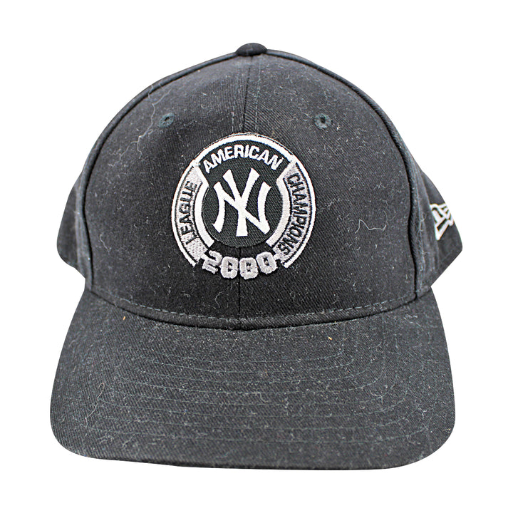 New York Yankees 2000 National League Champions Adjustable Black New Era Hat