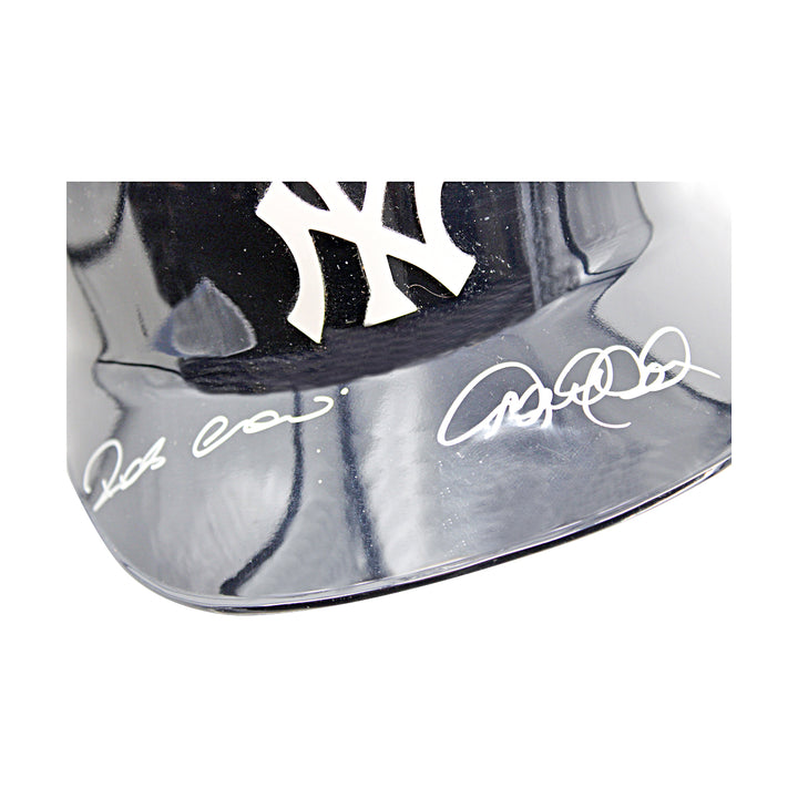 Derek Jeter Robinson Cano New York Yankees Dual Signed Batting Helmet Steiner COA