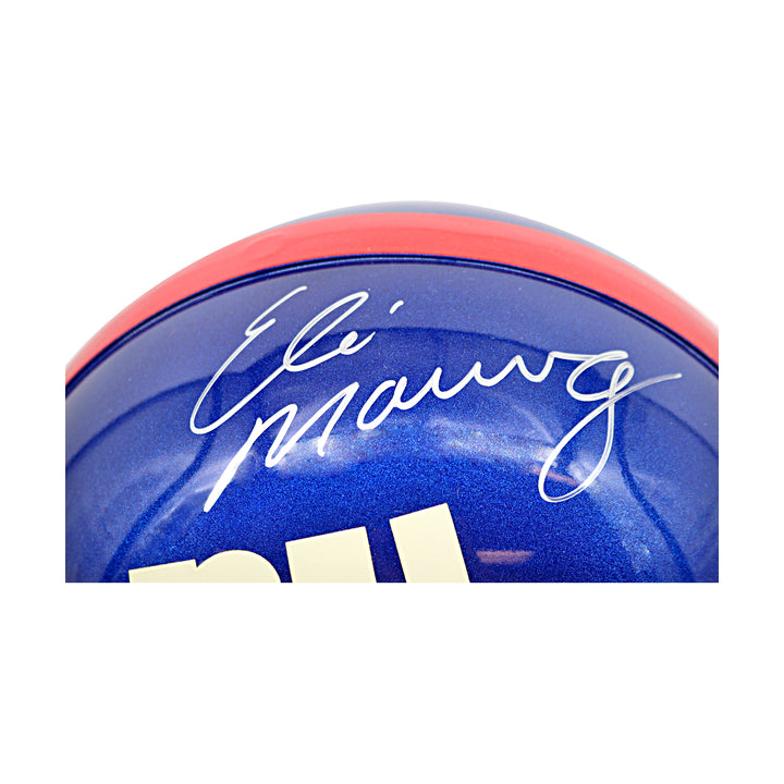 Eli Manning New York Giants Autographed Authentic Proline VSR-4 Helmet Steiner Holo Only