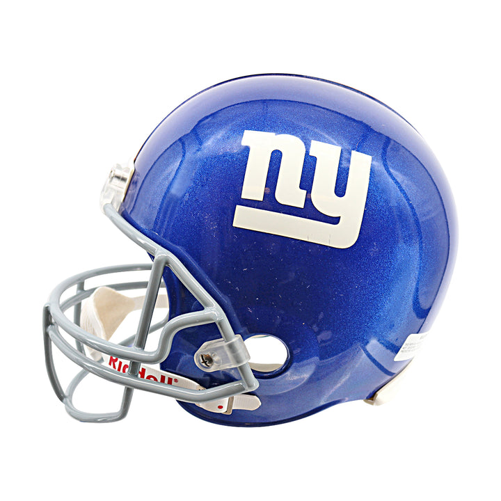 Tiki Barber New York Giants Autographed Authentic Proline VSR-4 Helmet Steiner Holo Only