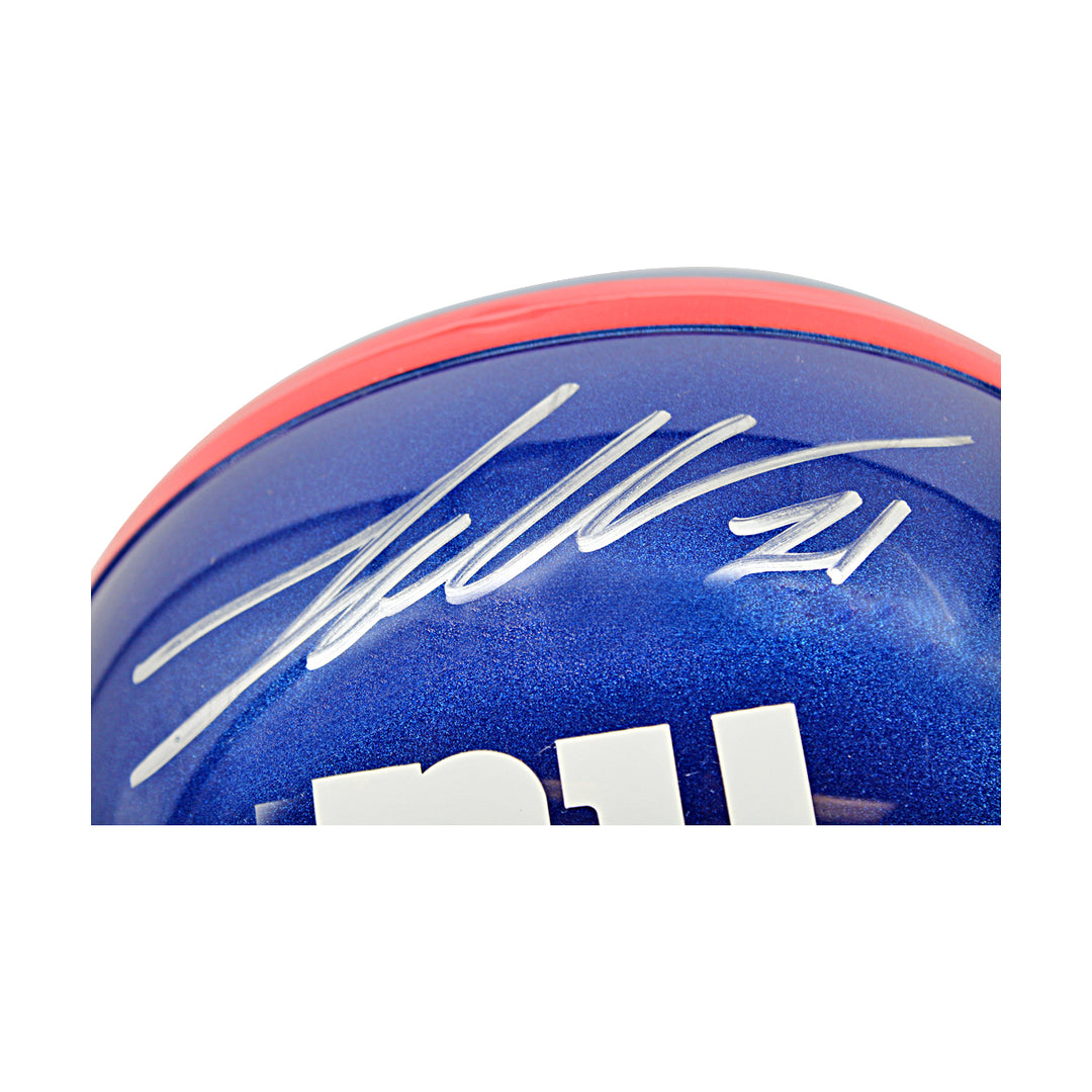 Landon Collins New York Giants Autographed Replica Proline VSR-4 Helmet JSA COA